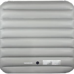 Couverture gonflable pour spa 111x113 cm - Grise, résistante aux intempéries