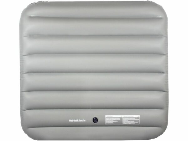 Couverture Gonflable pour Spa 134x134 cm - Grise, Résistante aux Intempéries