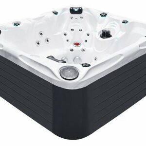 Spa Passion Spas Pleasure 4 Places + 1 Allongée - Design Moderne, Énergie Efficient & Équipements Haut de Gamme