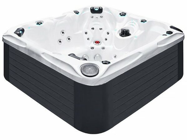 Spa Passion Spas Pleasure 4 Places + 1 Allongée - Design Moderne, Énergie Efficient & Équipements Haut de Gamme