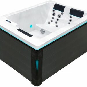 Spa Serene 3 - Spa 2 places assises + 1 allongée, Design Moderne et Économique