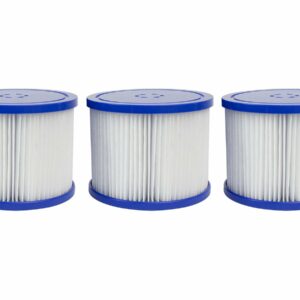 Lot de 3 cartouches de filtration pour Spa gonflable – Propreté et Eau Limpide
