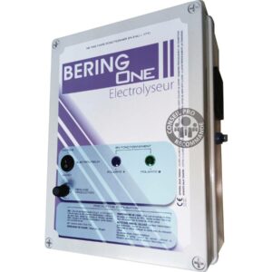 Electrolyseur électromécanique au sel "Bering One" 90 m³ – Stérilisateur auto-nettoyant pour piscine