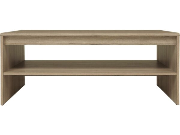 Table basse "Elpasso" - 65 x 46,5 x 110 cm - Chêne san remo clair