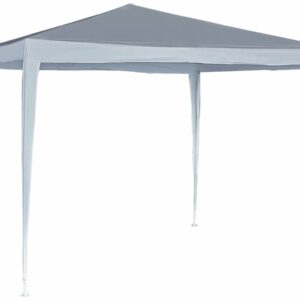 Tonnelle de Jardin "Natacha 3" 9 m² – Structure en Acier & Toile Résistante – Blanc