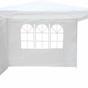 Toile blanche de remplacement pour tente de réception 1.9 x 2.9 m – Cloison de gazebo