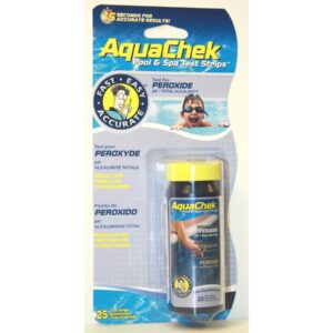 Bandelettes d'Analyse Eau AquaCheck Orange pour Oxygène Actif - Pack de 50