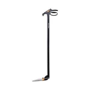 Cisaille à gazon longue portée Fiskars avec système anti-bourrage