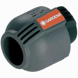Bouchon d'arrosage enterré 25 mm pour réseau d'arrosage Gardena