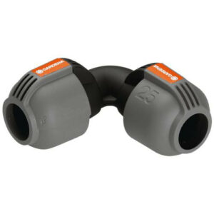 Coude d'arrosage enterré 25 mm pour système d'arrosage GARDENA