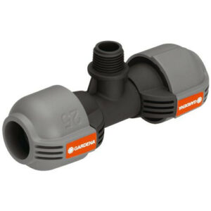 Dérivation d'arrosage enterré 25 mm filetage 1/2" mâle