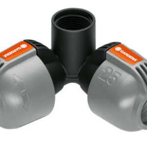 Raccord d'angle d'arrosage enterré 25mm femelle 3/4" - Gardena