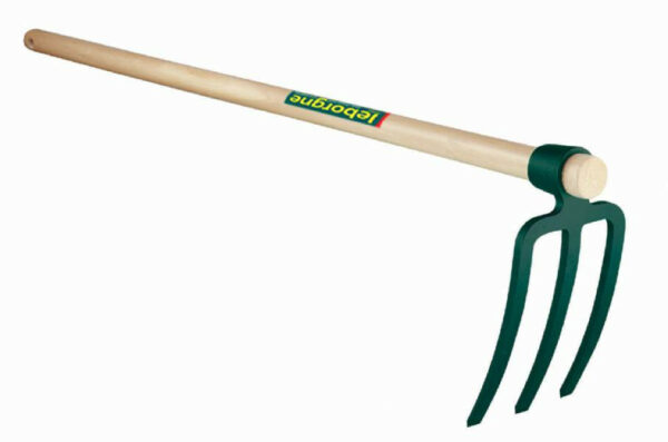 Croc forgé 3 dents - manche bois certifié PEFC 100%