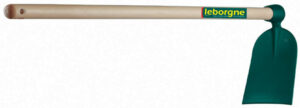 Houe Duopro forgée douille ronde – 14 cm – manche bois certifié PEFC 100%