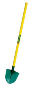 Pelle ronde tôle – 27cm – manche compositube