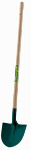 Pelle ronde tôle – 29 cm – manche bois 110 cm certifié PEFC 100%