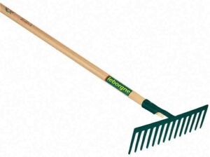 Râteau 14 dents droites – manche bois certifié PEFC 100%