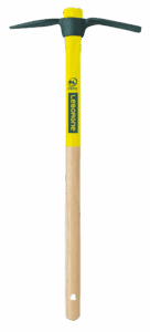 Serfouette de jardin 22 cm panne et langue Compact – manche bois 50 cm certifié PEFC 100%