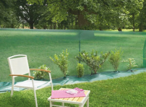 Brise vent 1 x 3m vert WINDANET pour balcon et jardin