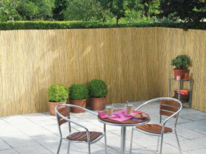 Claie en roseau naturel 1,5 x 5 ouvert NATURCANE pour une intimité naturelle dans votre jardin