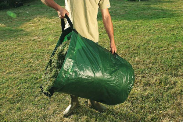 Sac déchets vert autostable pour jardinage