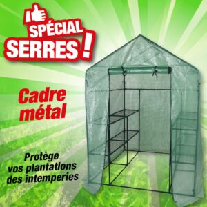 Serre pour plantations