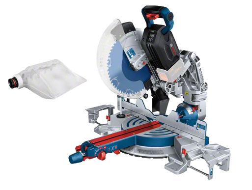 Scie à onglets Biturbo 18 V GCM 18V-305 GDC Professional (sans batterie ni chargeur) avec accessoires BOSCH 0601B43000