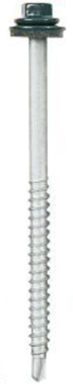 Vis autoperceuse EVS Bohr Batifix en acier zinguée tête sertie en inox - ZBTXRS1665100 RAL500