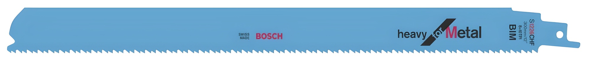Lame de scie sabre S 1226 CHF Heavy for Metal 300 mm BOSCH 2608657406