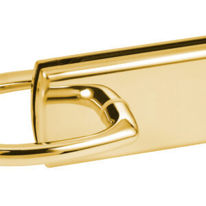 Serrure de milieu bec de cane double béquille Lagune 4301 doré STREMLER 4301.40.0