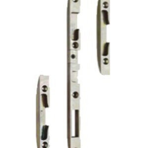 Jeu de gâches ronde 16 mm pour serrure série 10000 droite VACHETTE 16706000