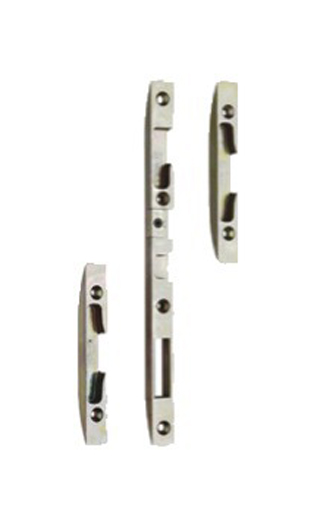 Jeu de gâches ronde 16 mm pour serrure série 10000 droite VACHETTE 16706000