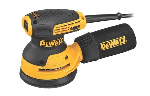 Ponceuse excentrique 280 W 125 mm en boite en carton DEWALT DWE6423-QS