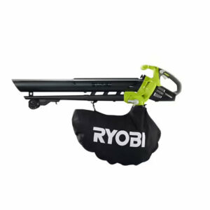 Souffleur aspiro-broyeur 18V RYOBI OBV18 Brushless sac collecteur 35L (vendu sans batterie)