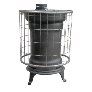 Poêle à bois - modèle Rustica Exteriores - 8,53 kW - jusqu'à 190 m³ - H.68 x l.52 x P.41 cm - Classe énergétique A