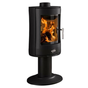 Poêle à bois longiligne - 388145ANTH