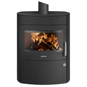 Poêle à bois Agero 2.0 Acier Noir - Dessus Acier Noir - 7 kW