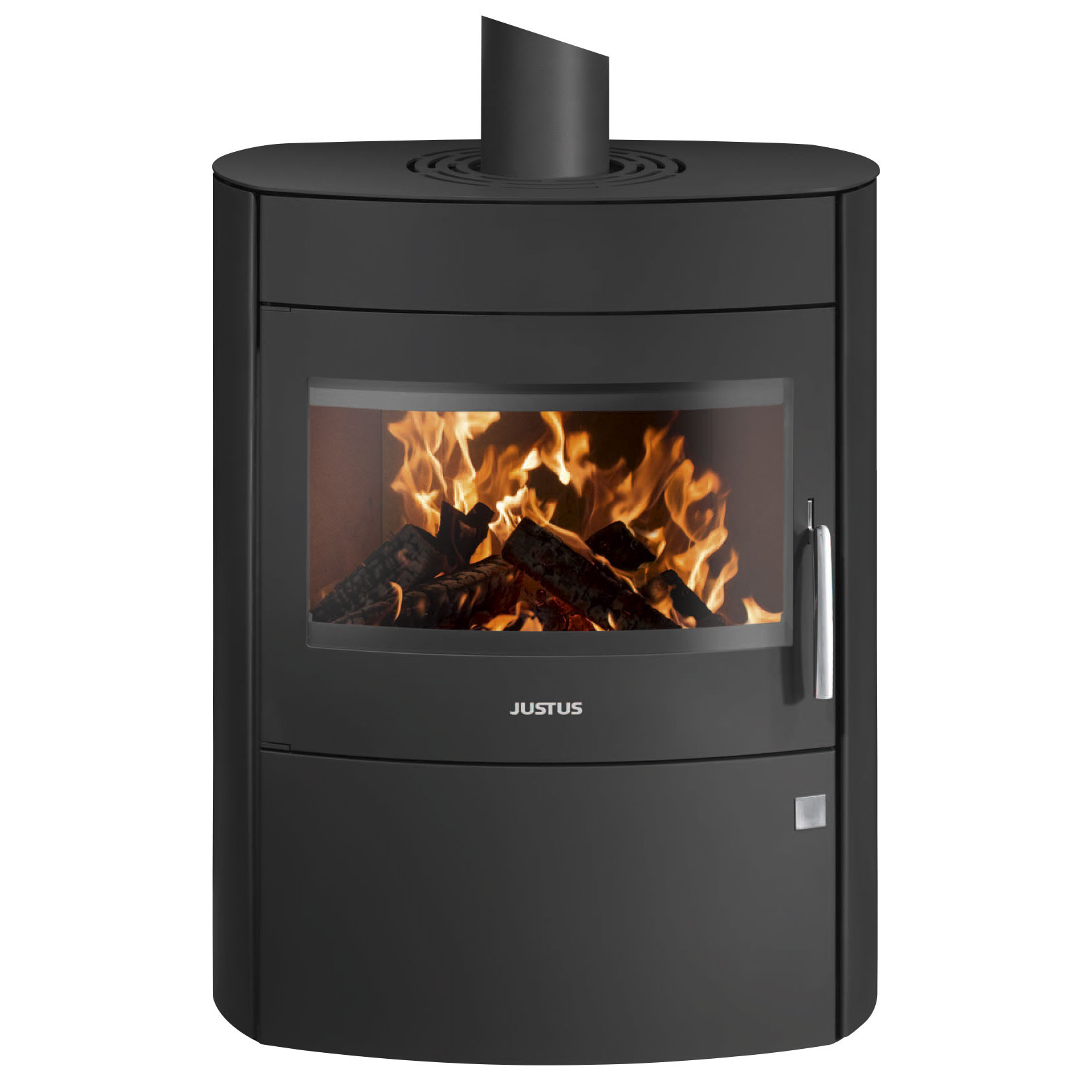 Poêle à bois Agero 2.0 Acier Noir - Dessus Acier Noir - 7 kW