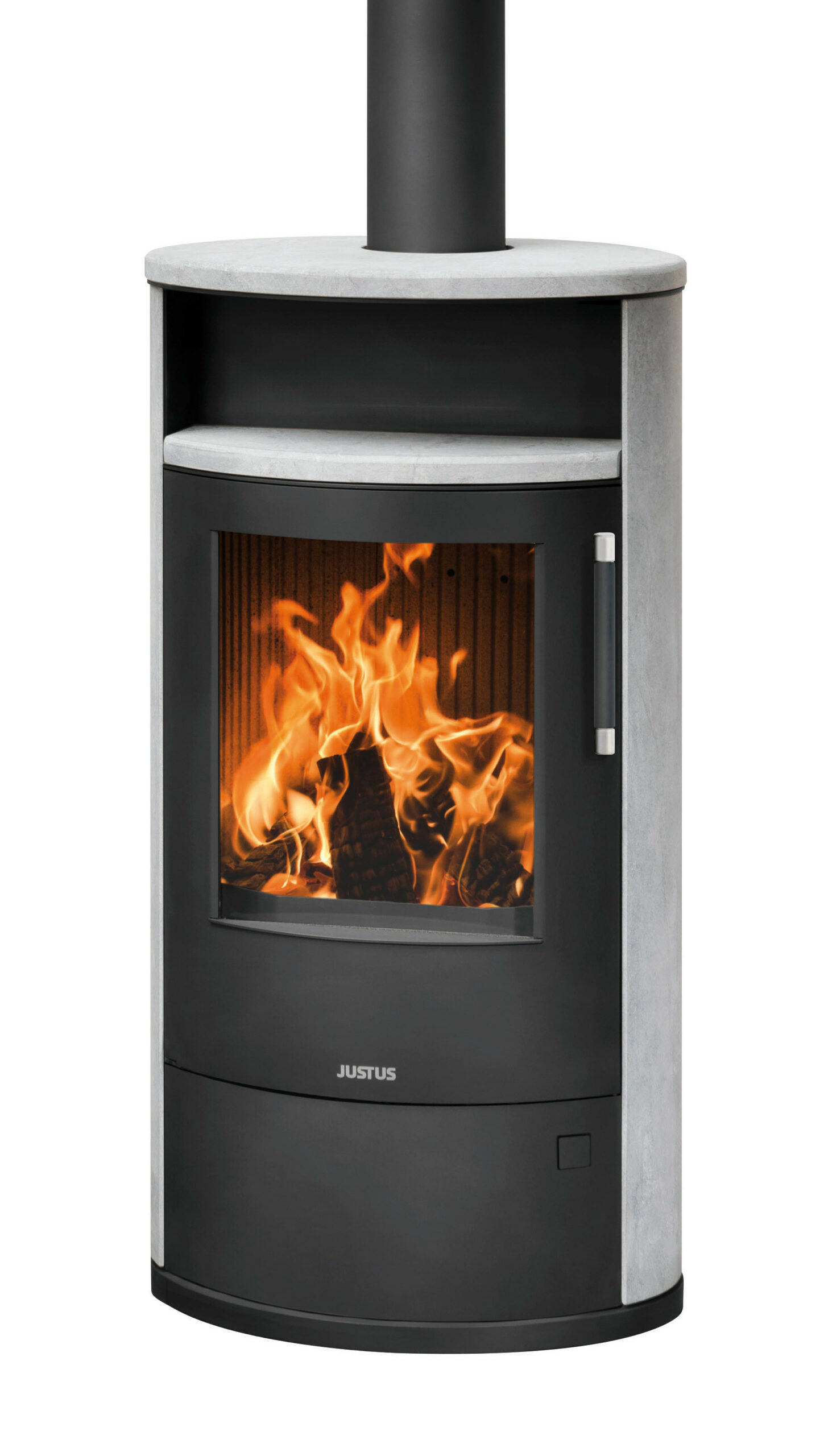 Poêle à bois Island 7 2.0 Acier Noir - Pierre Ollaire - 6,5 kW