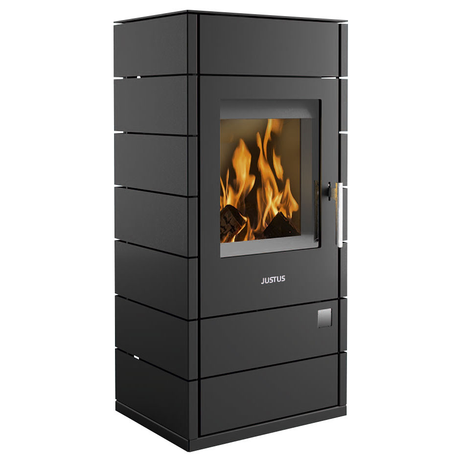 Poêle à bois Tova (W+) Acier Noir - 6 kW