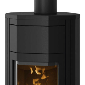 Poêle à bois Usedom 5 W+ 2.0 Acier Noir - 5,5 kW