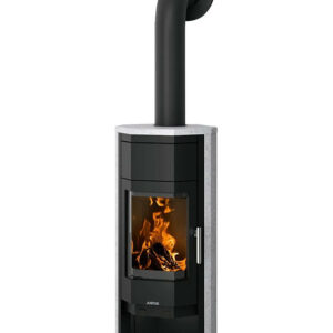 Poêle à bois Usedom 5 W+ 2.0 Acier Noir - Pierre Ollaire - 5,5 kW