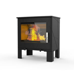 Poêle à bois ADAM 7,3KW en fonte - étanche - eco design