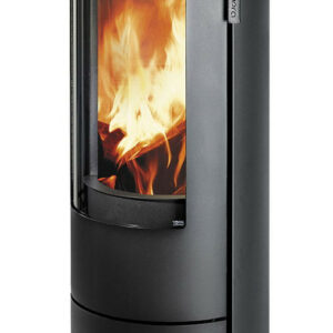 Poêle à bois CHLOÉ acier - vertical - étanche - 7,1kW