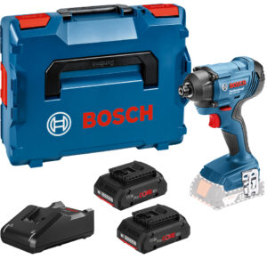 Visseuse à chocs 18V GDR 18V-160 + 2 batteries ProCORE 4 Ah + chargeur + L-BOXX BOSCH 06019G510Q