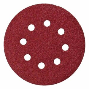 10 disques abrasifs MAKITA Ø 125 mm Red Auto-agrippant avec 8 trous
