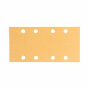 10 Feuilles abrasives C470 BOSCH pour ponceuses vibrantes 93 x 186 mm Best for Wood and Paint 8 trous