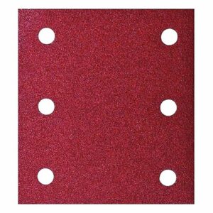 10 feuilles abrasives Makita velcro 114 x 102mm (6 trous)