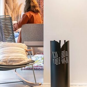 Serviteur essentiel - Demi lune - Noir - H60cm