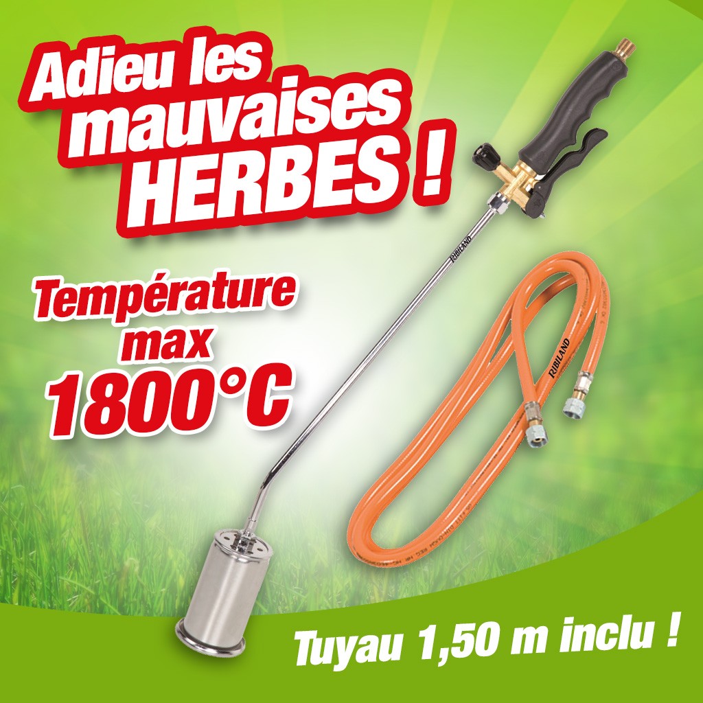 kit desherbeur thermique avec tuyau